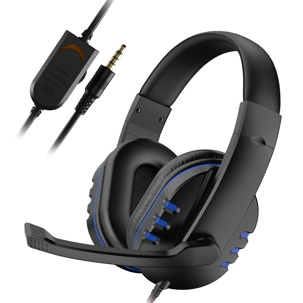 Esports Gaming Station - ヘッドフォン 3.5 ミリメートル有線ゲーミングヘッドセットイヤホン音楽 PS4 プレイステーション 4