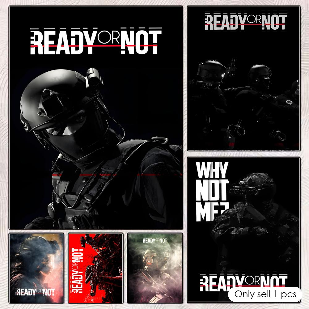 Esports And Gaming Lounge - R-Ready or N-NotS ポスター HD 壁装飾