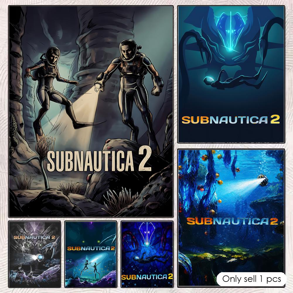 Esports And Gaming Lounge - S-SubnauticaS 2 ポスター HD 壁装飾 しわ防止