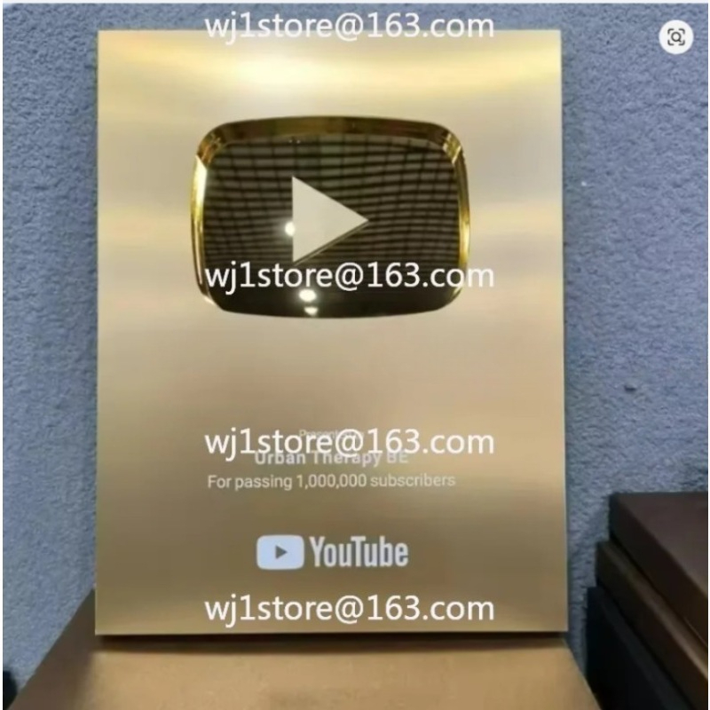 Esports Gaming Trophy - 2026年新作 YouTube プレイボタン賞 UVプリントグラフィックメタルシールドトロフィー 優秀賞 認定証明書