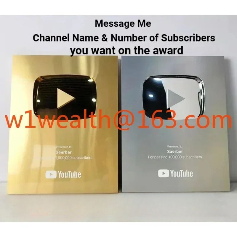 カスタムYouTube賞 ゴールド カスタマイズネーム Yo - Esports Gaming Trophy のレビューと価格