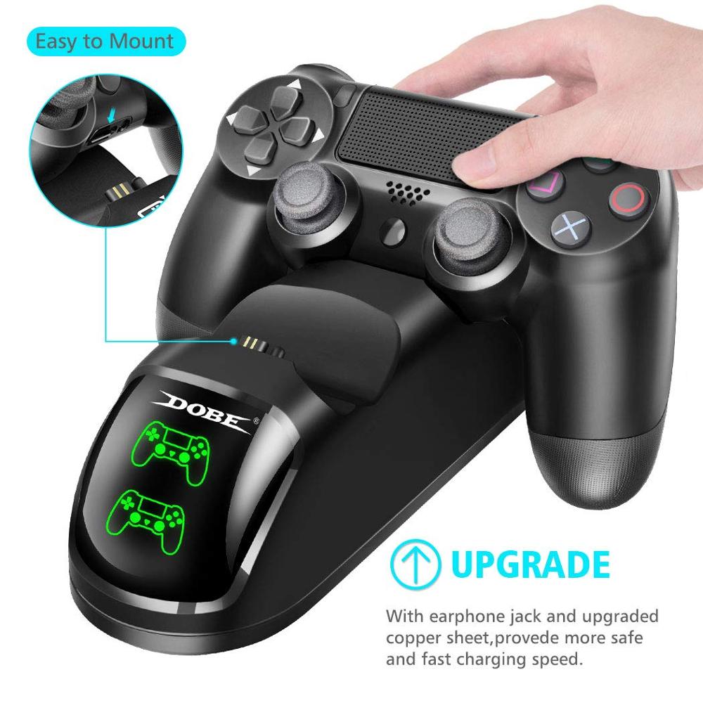 デュアル USB ハンドル高速充電ドックステーションスタンド - Esports Gaming Station のレビューと価格