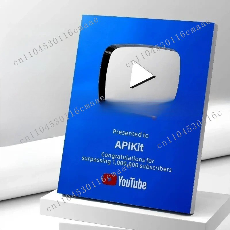 カスタム YouTube プレイボタン賞 |   パーソナラ - Esports Gaming Trophy のレビューと価格