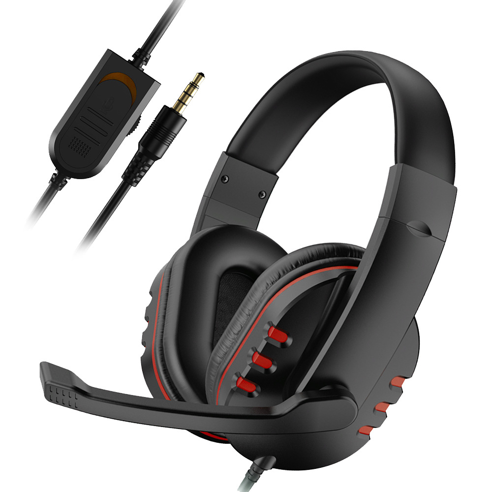 3.5mm 有線ゲーミングヘッドフォン ゲームヘッドセット  - Esports Gaming Station のレビューと価格