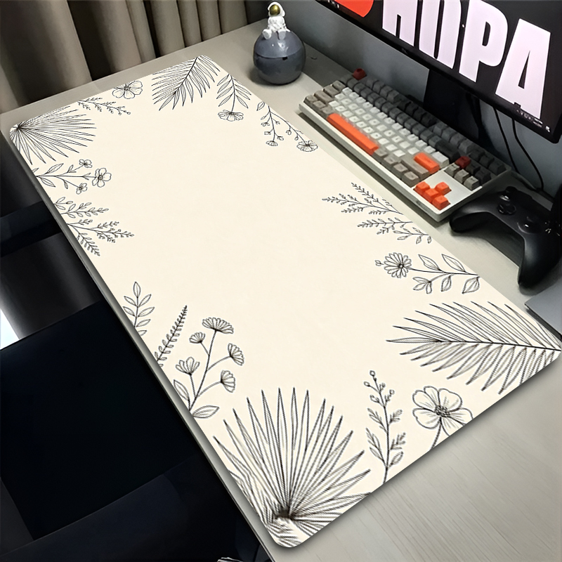 大型拡張マウスパッド ミニマリストアートスタイル オフィス用 - Esports Gaming Table のレビューと価格