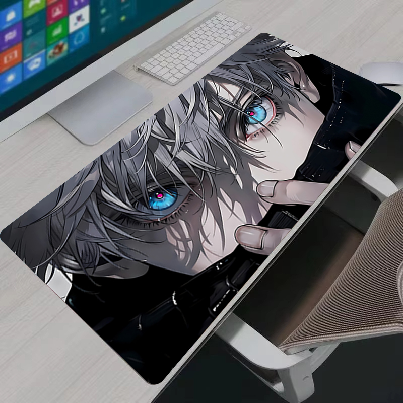 マウスパッドクールアニメ呪術廻戦五条悟大型ゲーミングマウスパ - Esports Gaming Mice のレビューと価格