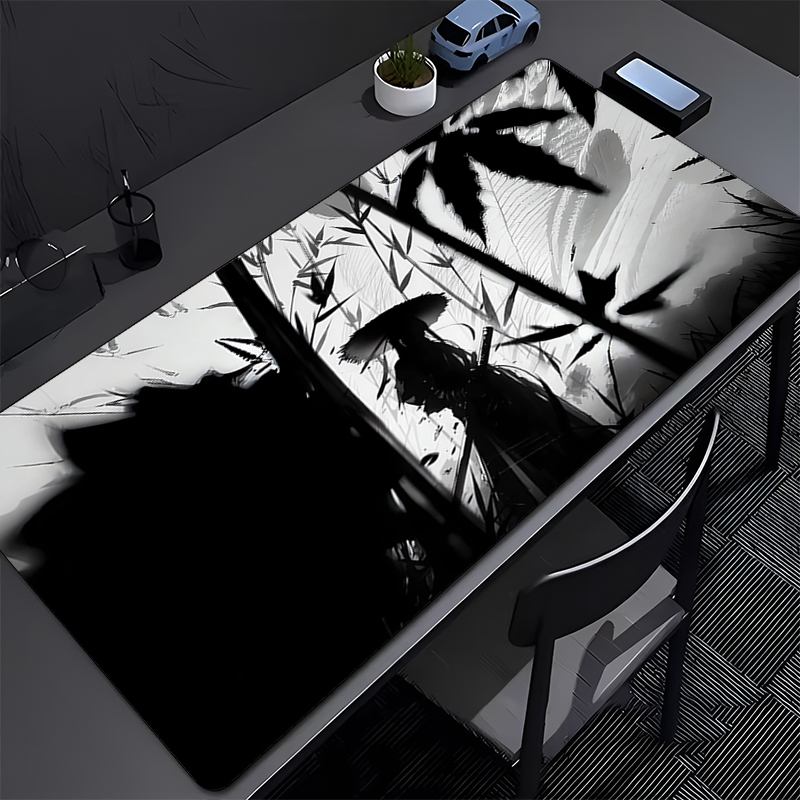 クールなマウスパッド日本のサムライゲーミングアクセサリー大型 - Esports Gaming Table のレビューと価格