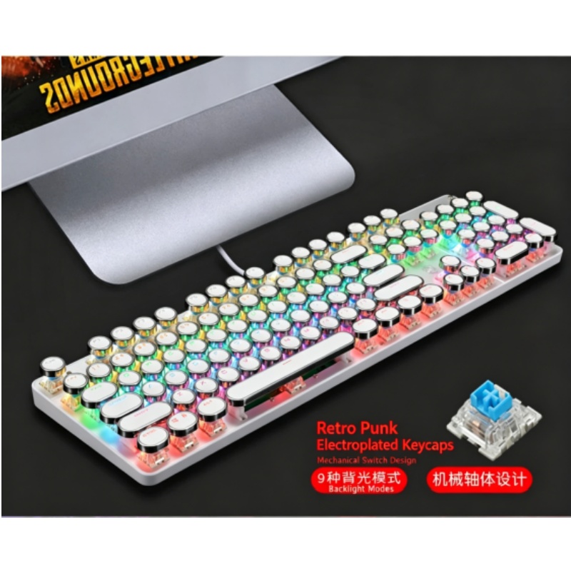 HJK920 スチームパンク メカニカル有線キーボード ゲー - Esports And Gaming Lounge のレビューと価格