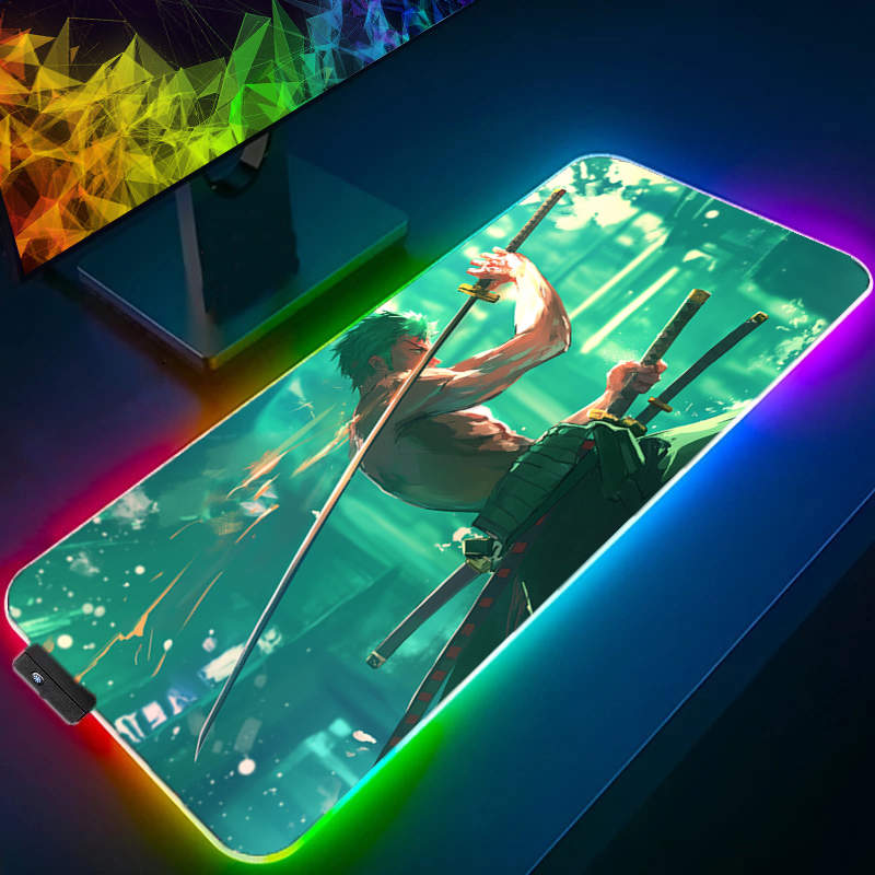 ワンピースゾロマウスパッド RGB ゲームアクセサリー Ga - Esports Gaming Mice のレビューと価格