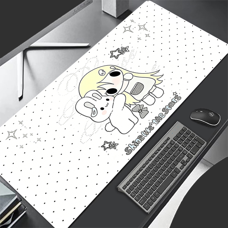 おしゃれなマウスパッド かわいい漫画柄テーブルマット ロック - Esports Gaming Table のレビューと価格