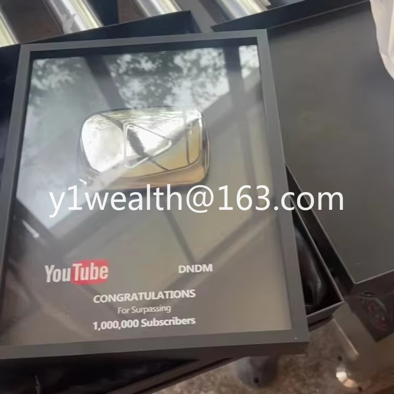 YouTube＆Bilibiliプレイボタンロゴ賞用カスタム - Esports Gaming Trophy のレビューと価格