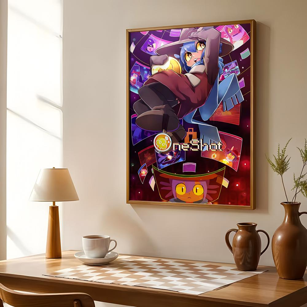 パズルゲーム O-OneShotS ポスター ウォールアート - Esports And Gaming Lounge のレビューと価格