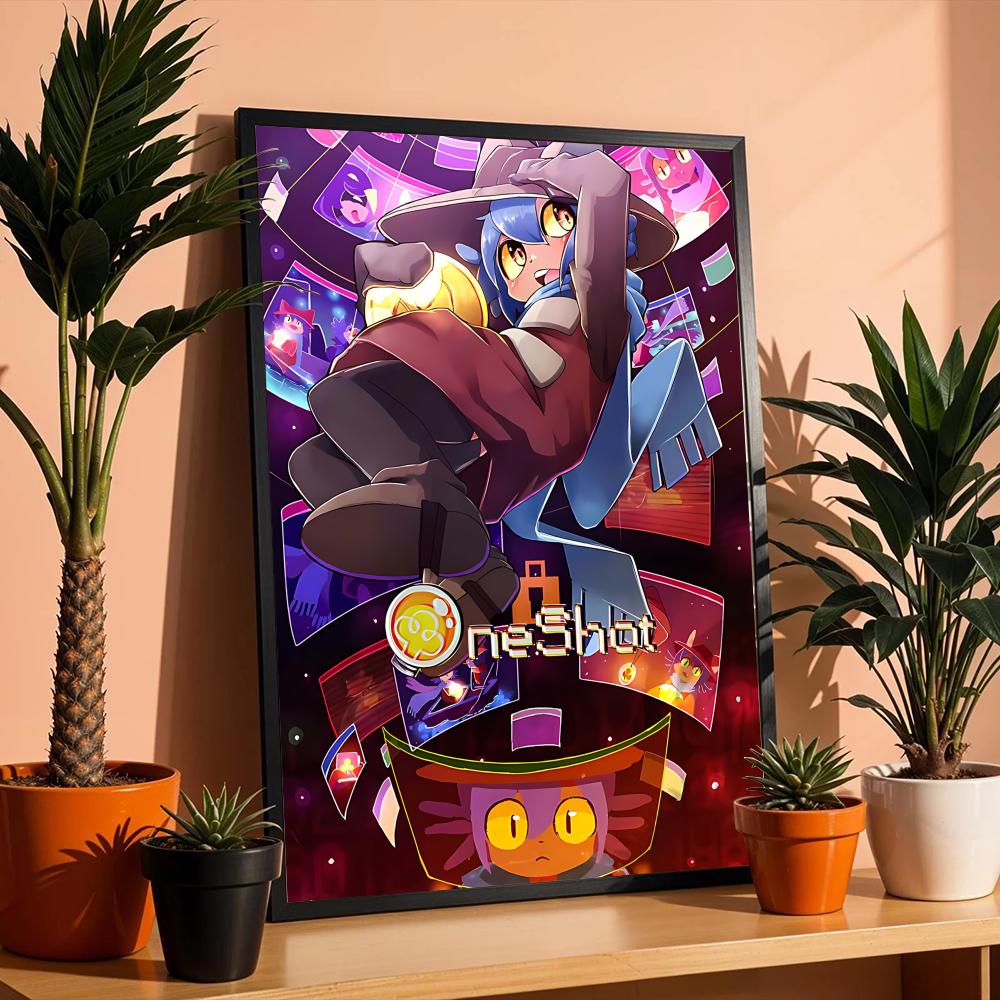 パズルゲーム O-OneShotS ポスター ウォールアート - Esports And Gaming Lounge のレビューと価格