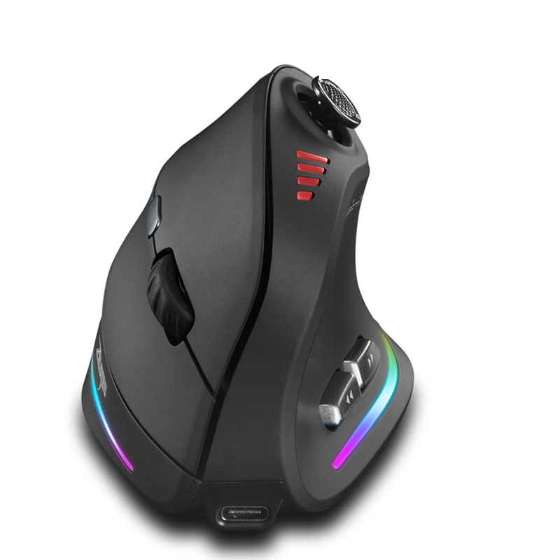 Jomaa RGB バックライト付きワイヤレス垂直マウスコン - Esports Gaming Mice のレビューと価格